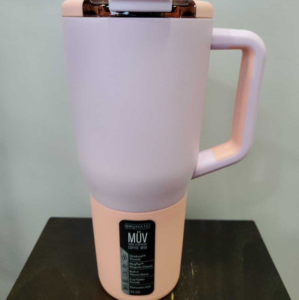 BruMate Muv Stainless Steel Travel Mug / 35oz / Color: Citrus Glow